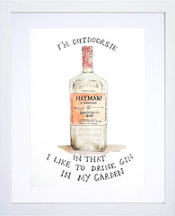 Drinks Gin - Haymans White Frame