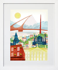 Dublin Frame White 18 x 25