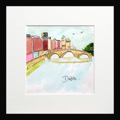 Dublin Small Flat Black Frame