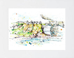 Print Ltd Edition Landscapes - Dunluce Castle Unframed