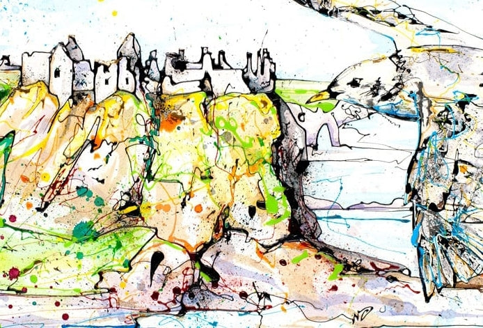 Print Ltd Edition Landscapes - Dunluce Castle