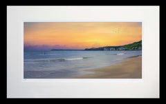 Co Antrim - Early Start, Whiterocks Flat Black Frame