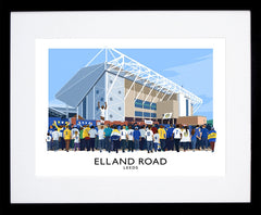 Sport - Football Elland Road -40 x 30-Black Box Frame (With Mount)