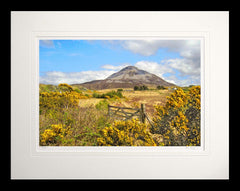 Co Donegal - Errigal from Dunlewy Donegal Flat Black Frame_60X47.5