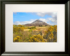 Co Donegal - Errigal from Dunlewy Donegal Frame Black Moulded 60x47.5