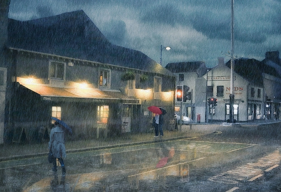 Co Down - Rain Series - Evening Rain, Holywood