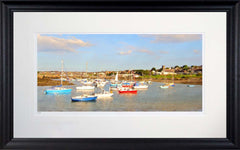 Co Down - Evening Sun Groomsport Frame Black Moulded 71X45