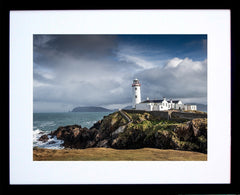 Co Donegal - Fanad Lighthouse Black Frame