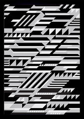 Pattern - Faster (Monochrome) Black frame