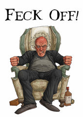 Father Ted - Father Jack - Feck Off Unframed