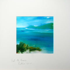 Print - Feel The Breeze, Rathlin Island Unframed