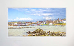 Co Down - Fine Day Groomsport Unframed 71x45