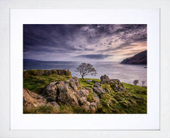 Co Antrim - First Light Murlough Bay White Box Frame