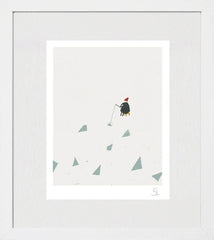 Fisherman White Frame