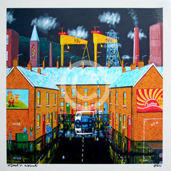 Print - Float'n About 40 x 40 Unframed 