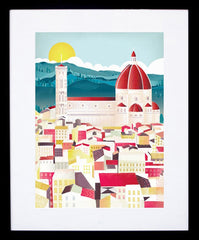 Florence Frame Black 18x25