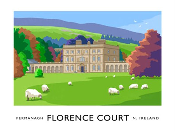 Co Fermanagh - Florence Court-40 x 30-Unframed