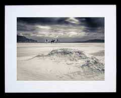 Following The Trail, Dunfanaghy Black Frame