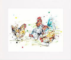 Print Ltd Edition Animals - Free Range Unframed