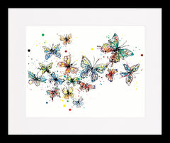 Print Ltd Edition Animals - Freedom Black Wide Box Frame