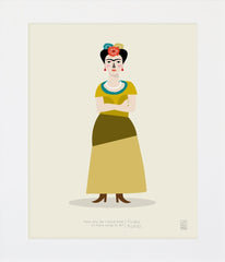 Frida Kahlo Unframed