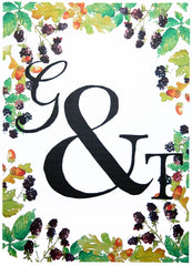 Gin - G&amp;T Autumn Unframed