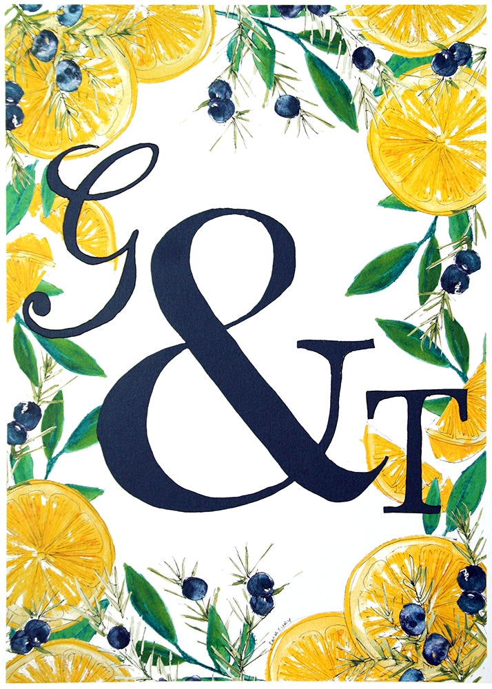 Gin - G&amp;T Spring Unframed