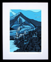 Giant's Causeway Blue (FB) 36x26