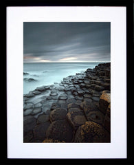 Giants Causeway Calm Black Frame 30x40