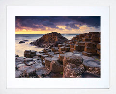 Co Antrim - Giant's Causeway White Frame