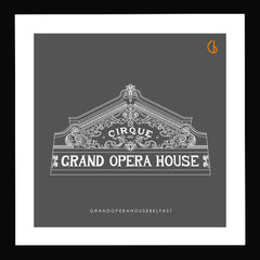 Grand Opera House Belfast Black frame 15x15