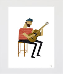 Guitarist Unframed