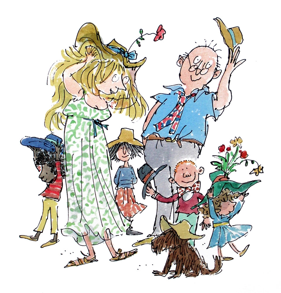 Quentin Blake - H Is For Hair