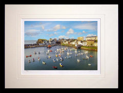 Co Antrim - Harbour View Portrush Frame Black Box 40X30