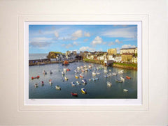 Co Antrim - Harbour View Portrush Unframed 40X30