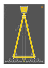 Harland and Wolff Belfast A2 Unframed