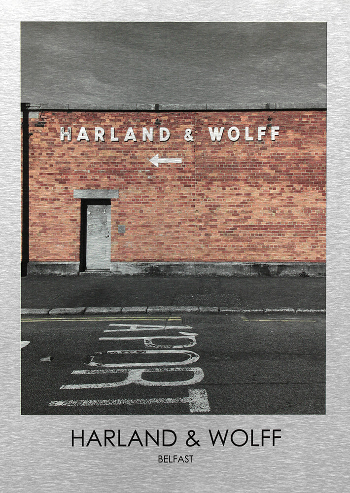 Belfast - Harland and Wolff-50 x 70-Unframed