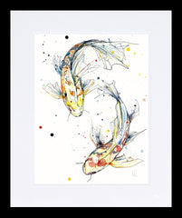 Print Ltd Edition Animals - Harmony Frame Black