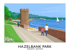 Co Antrim - Hazelbank Park-40 x 30-Unframed