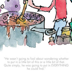 Roald Dahl George's Marvellous Medicine - He Put in Everything He Could Find