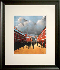 Heading Home, Fraser Street, Belfast Black frame