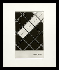 Postcard - Henry James - Small Flat Black Frame