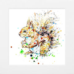 Print Ltd Edition Animals - Hide And Seek Unframed