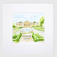 Hillsborough Castle - White Frame