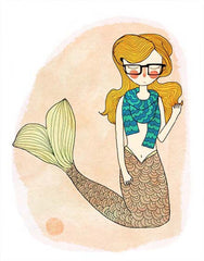 Hipster Mermaid