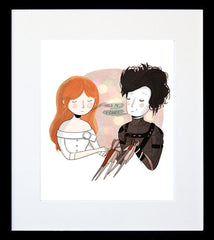 Hold Me (Edward Scissorhands) Framed