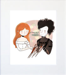 Hold Me (Edward Scissorhands) Unframed