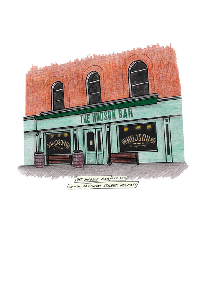 Pubs - The Hudson Bar Unframed