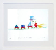 Other - I Am A Little Train Driver - White Box Frame