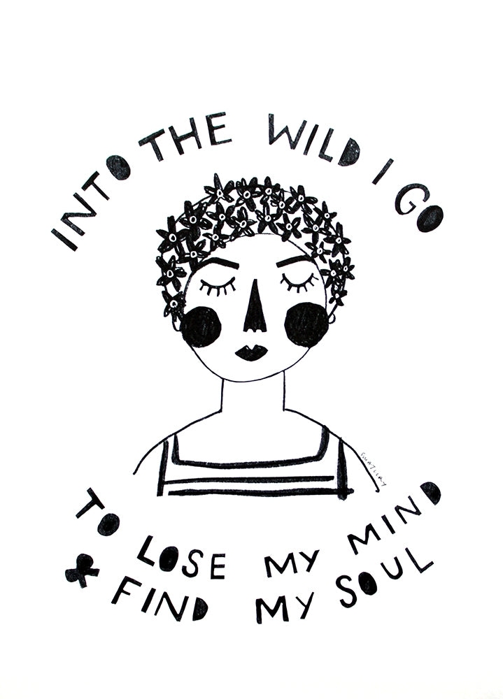 Other - Into The Wild I Go Unframed